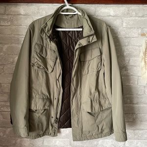 Banana Republic army Fall lined jacket